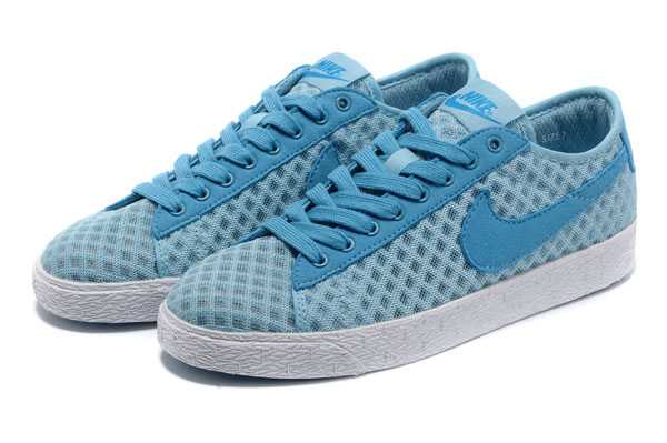 homme nike blazer low trainer 2013 summer light breathable blue colore